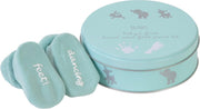 Giftbox Lagoon plaster tin with Socks