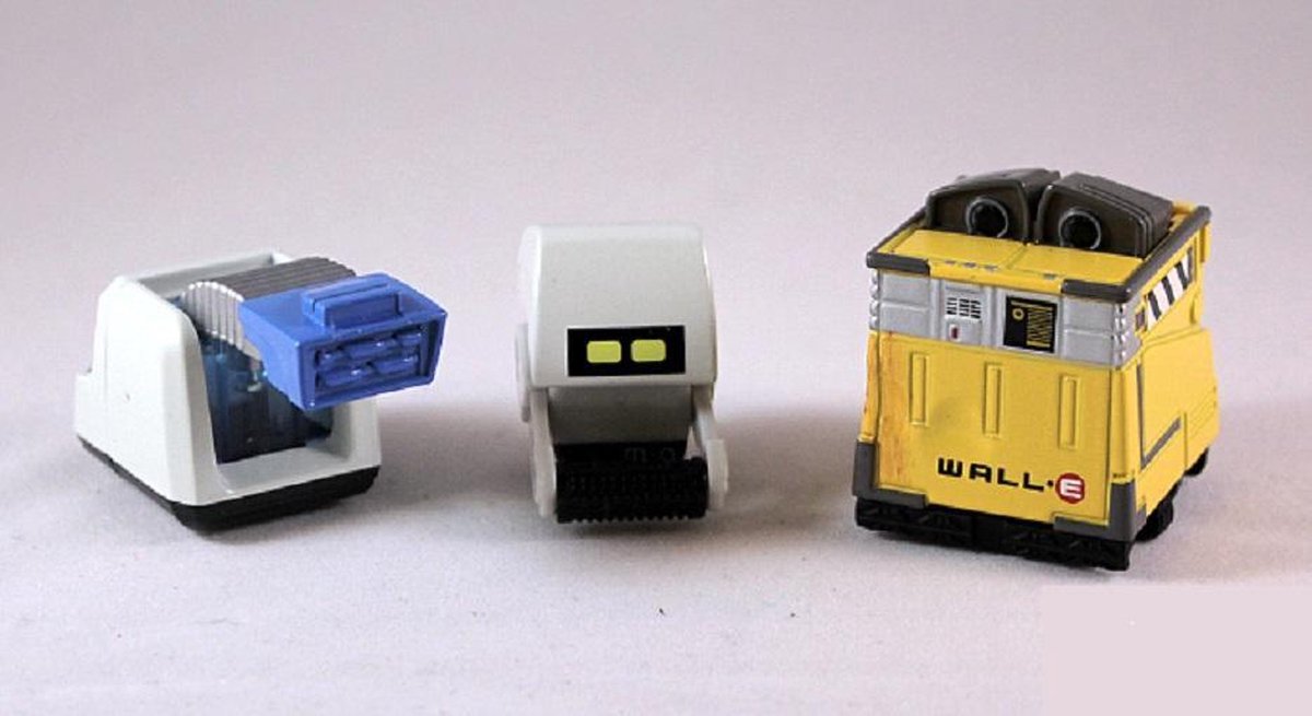 Disney Pixar Wall E Figurine Set