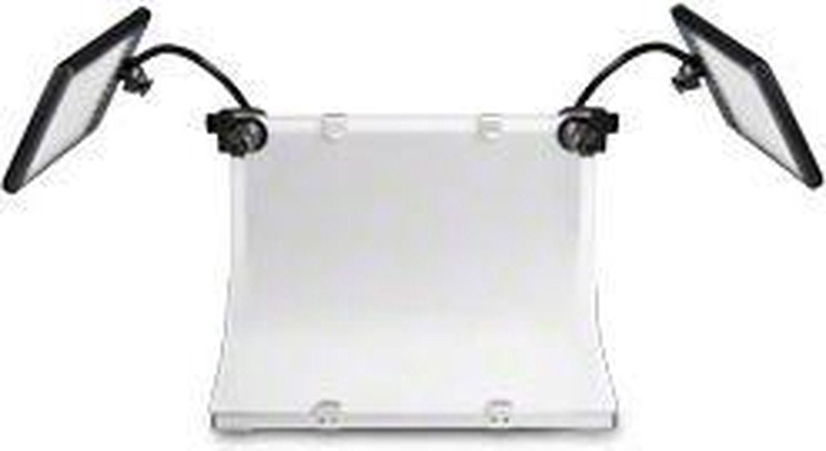 Walimex Macro Opname tafel met 2 LED lampen