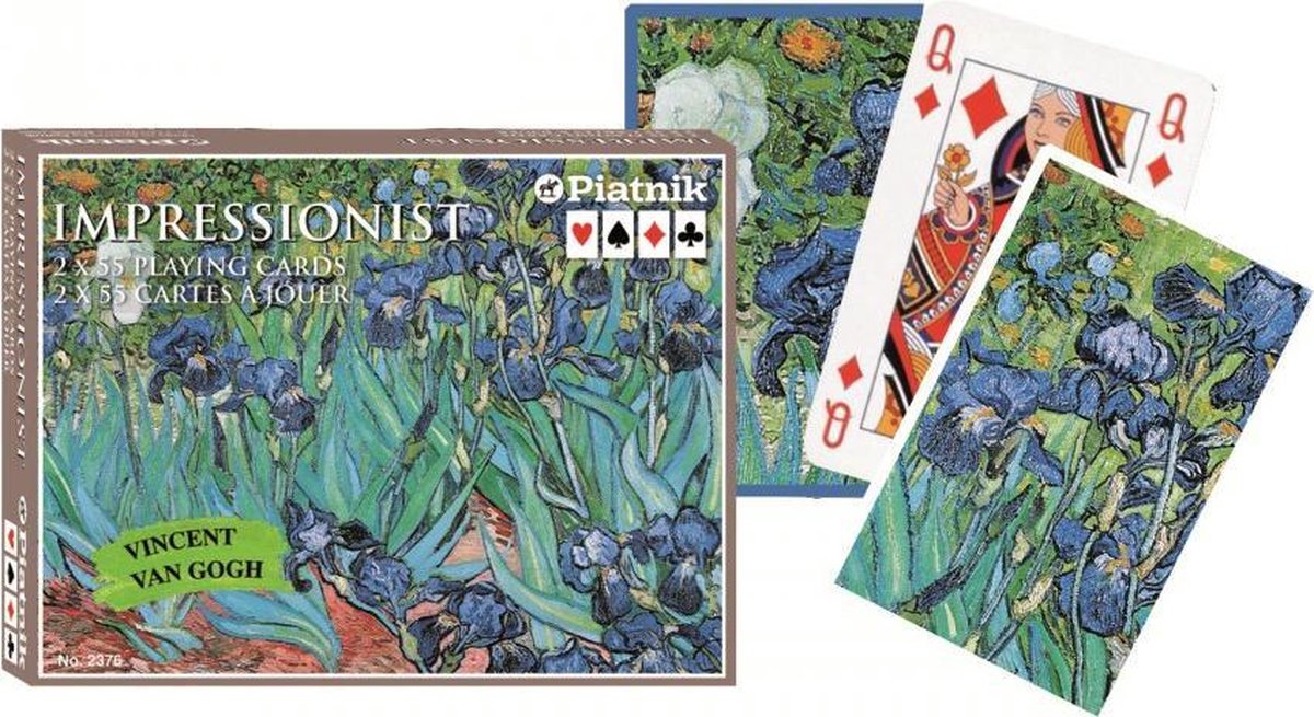 Vincent van Gogh - Iris Impressionist Speelkaarten - Double Deck