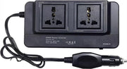200W auto-omvormer DC 12V naar AC 220V met 4 USB-uitgangen 2 Europese / universele stopcontacten in de auto