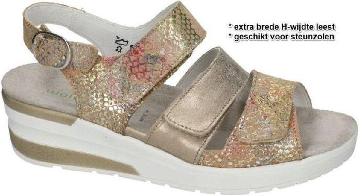 Waldlaufer -Dames -  multicolor - sandalen - maat 37