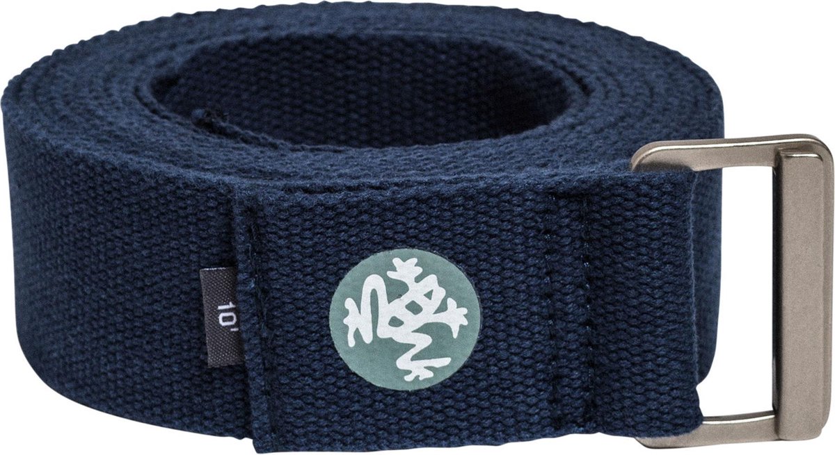 Manduka Yoga riem - donker blauw