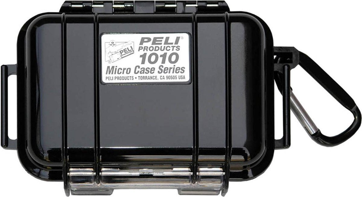Peli Case 1010 Micro Zwart/Zwart