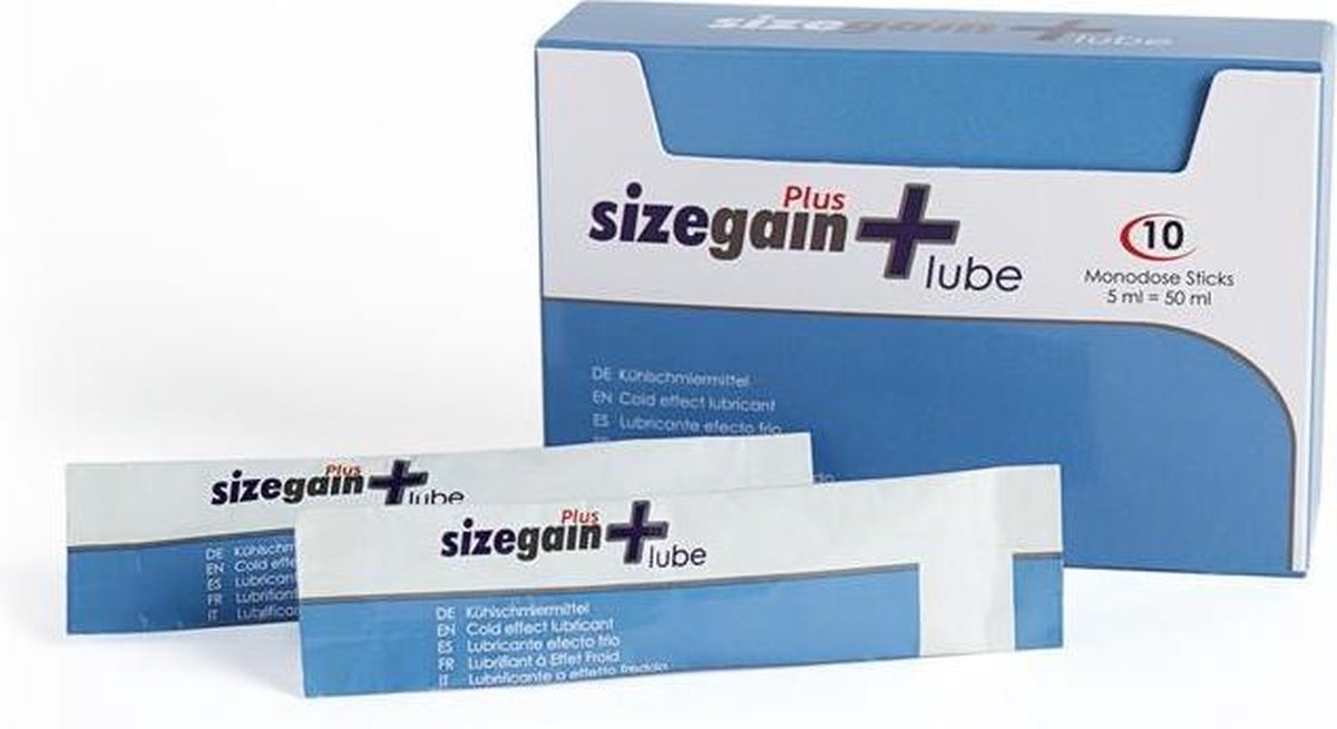 Cold Effect Sizegain Lube 10 Monodose 5 ml