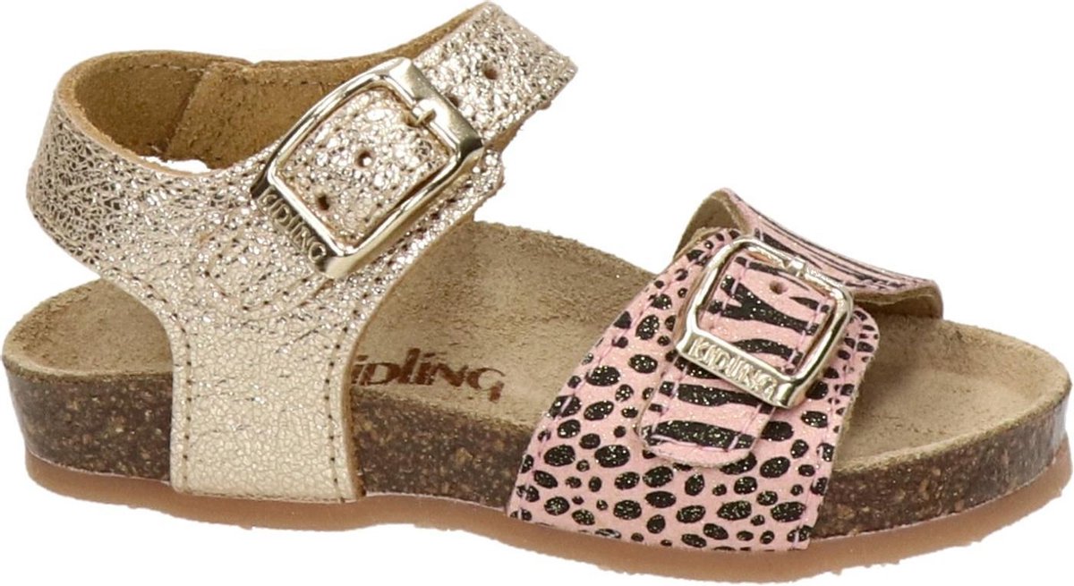 Kipling Rikilu sandalen goud - Maat 24