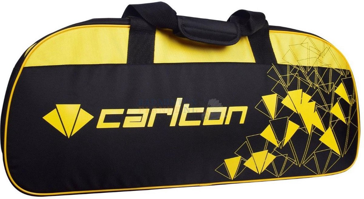 Carlton Sporttas - zwart/ geel