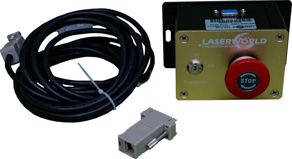 LASERWORLD SAFETY Unit with Key Switch Laser