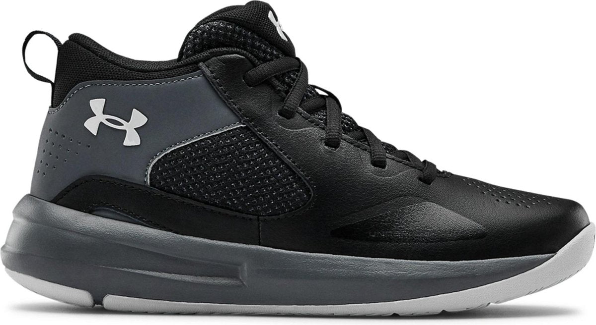 Under Armour Sportschoenen - Maat 35.5 - Unisex - zwart/grijs