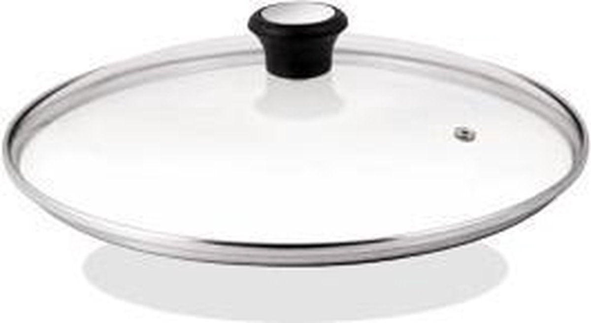 Tefal Glazen deksel met stoomgaatje - Ø 24 cm