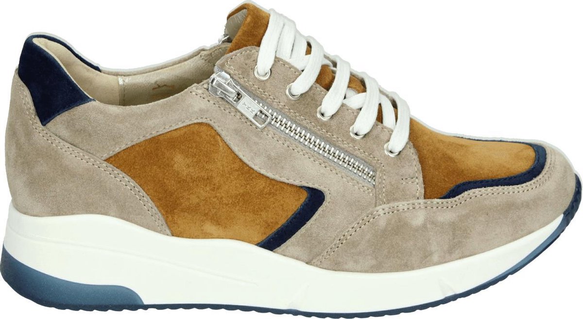 Verhulst 1333 K - Volwassenen Lage sneakers - Kleur: Bruin - Maat: 39