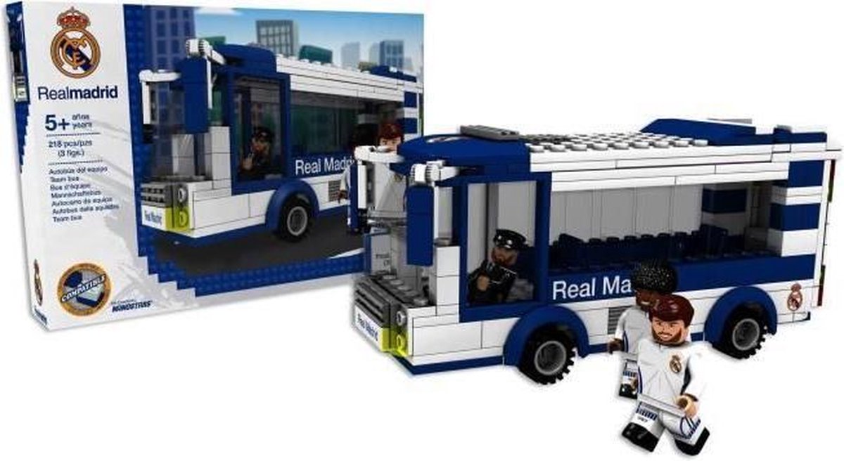 MEGABLEU NANOSTAR Bus om Real Madrid FA te bouwen