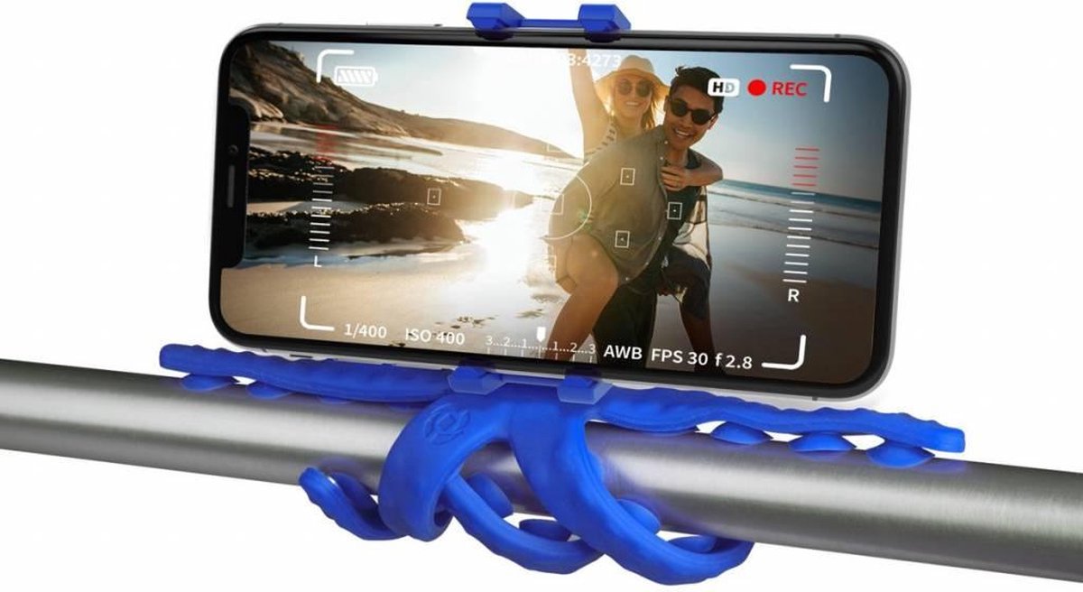 Blauwe Squiddy Flexible Holder
