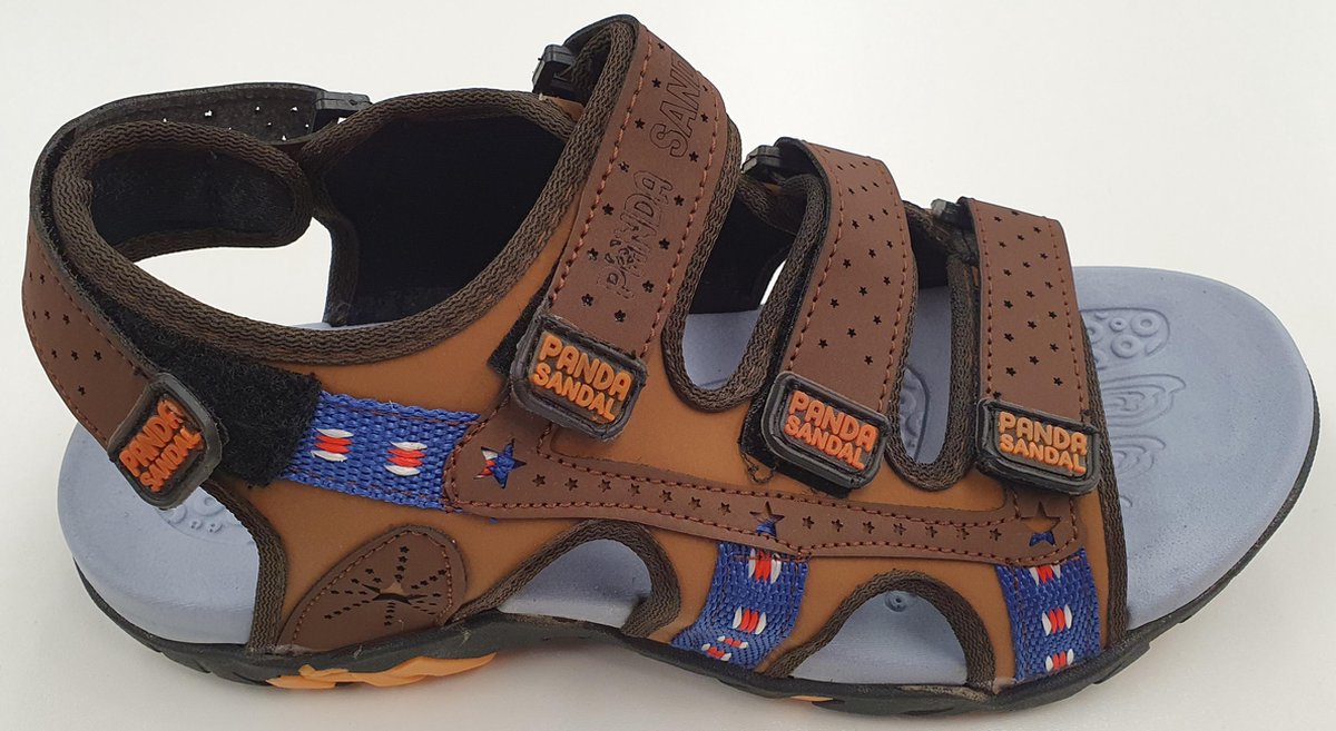 Heren Sandaal - Mustard/Blauw - Maat 42