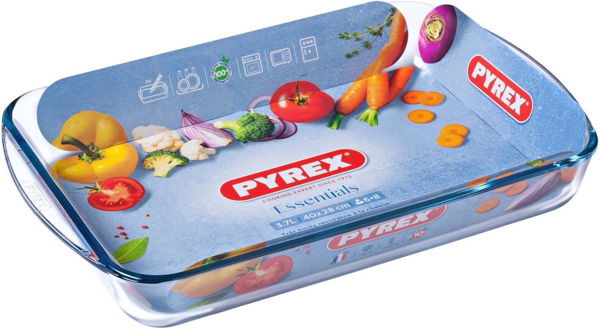 "Pyrex Essentials Ovenschaal - 40 x 28 x 6 cm - 3