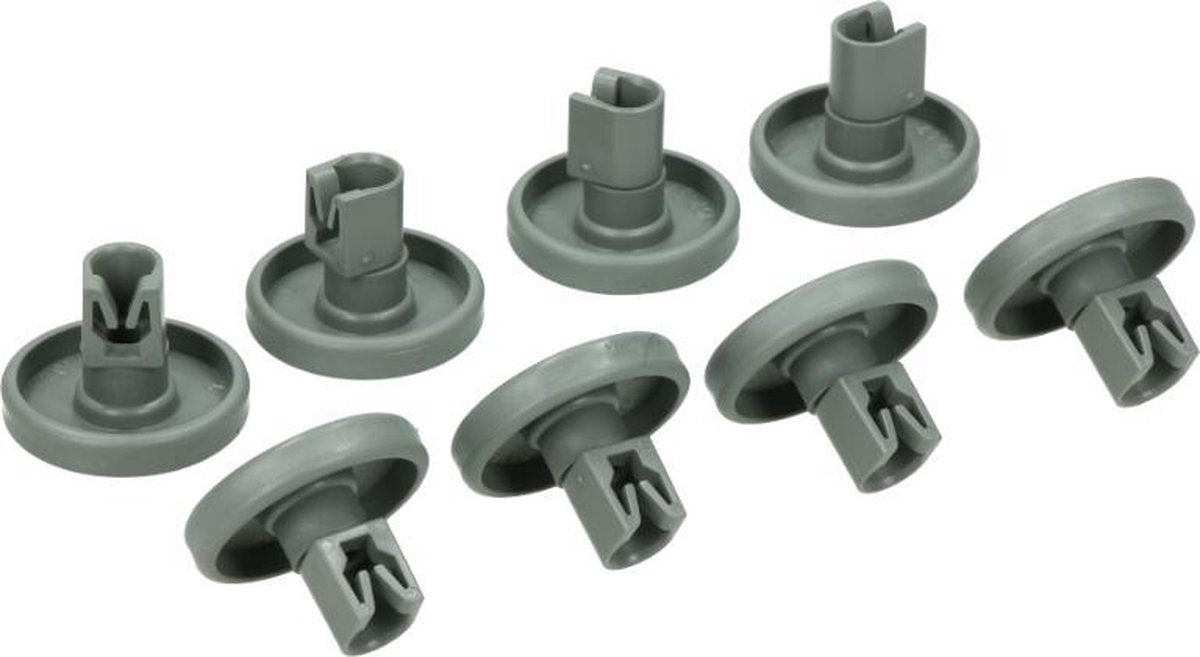 Wiel Onderkorf Vaatwasser - Wieltjes - Korfwiel - Korf - 8 stuks - 40mm - Origineel 50286965004 - AEG - Electrolux - Zanussi - Ikea