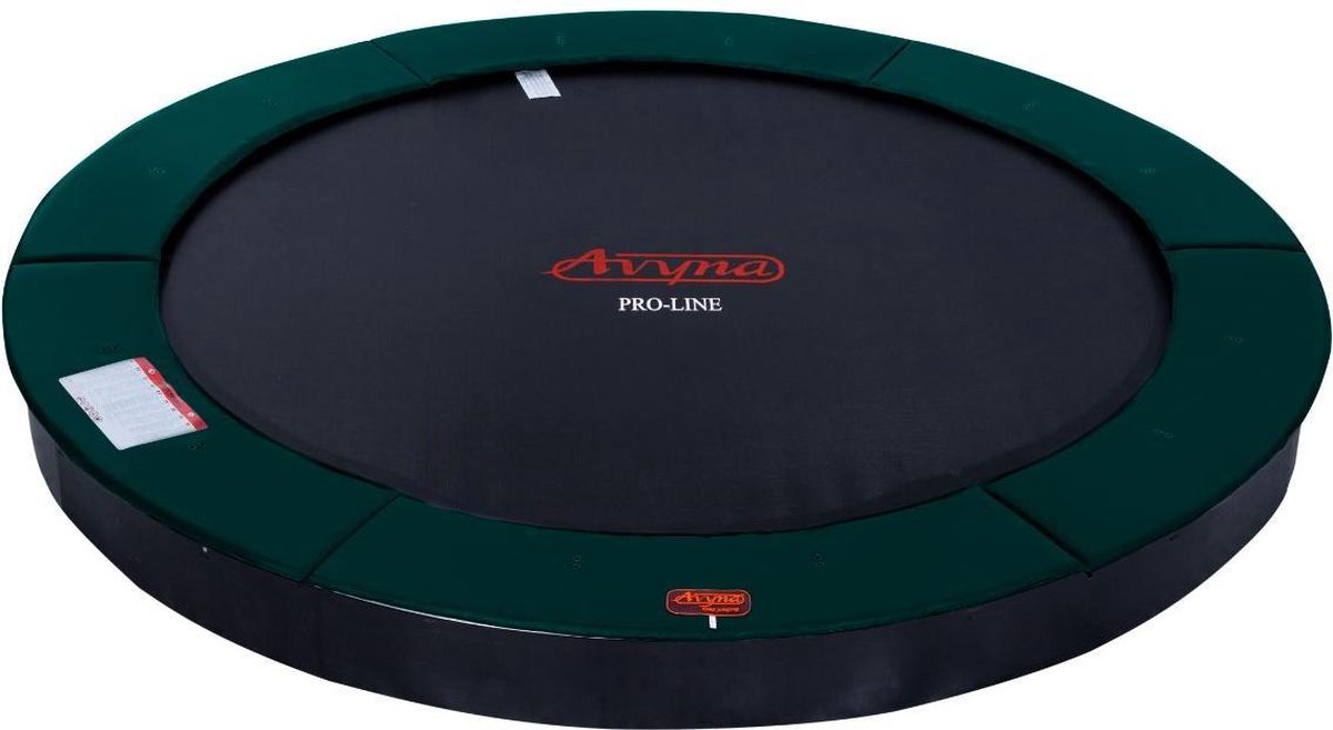 Avyna Pro-Line FlatLevel trampoline 08 ø245 cm - Groen