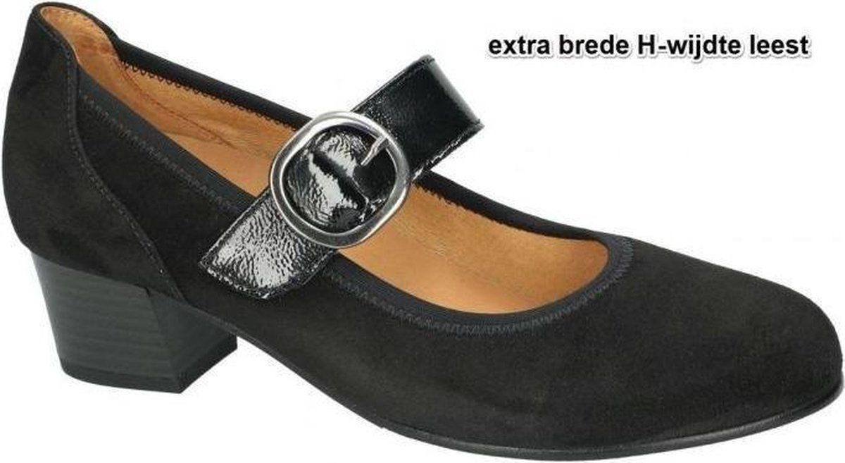 Gabor -Dames -  zwart - pumps & hakschoenen - maat 36