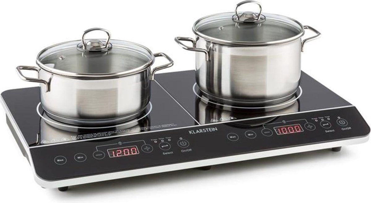 VariCook Slim dubbele inductiekookplaat 3500 W timer 240°C touchdisplay