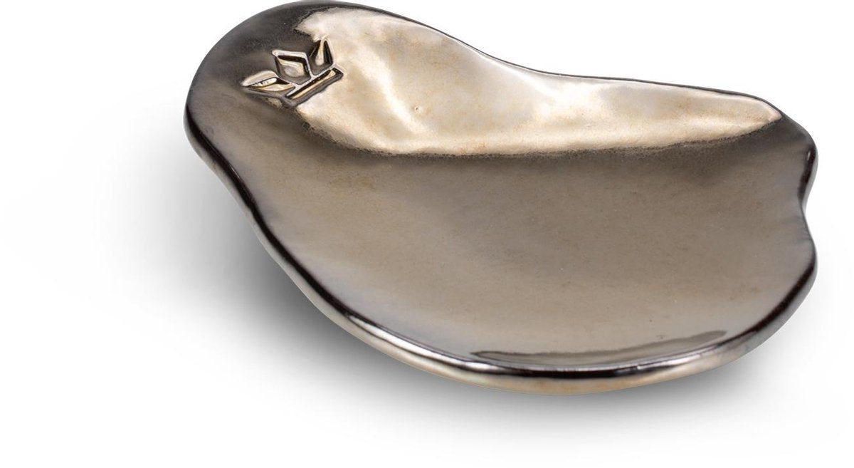 Dutchdeluxes - Amusebord / Lepelhouder (4 Stuks) - Platinum - 15x20cm