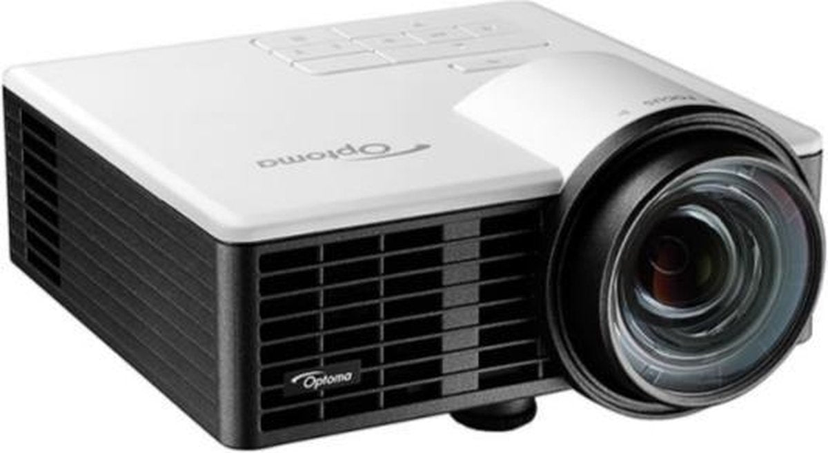 Optoma ML750ST beamer/projector Draagbare projector 800 ANSI lumens DLP WXGA (1280x720) 3D Zwart