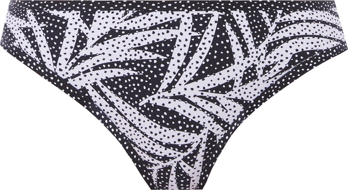 Freya - GEMINI PALM Bikini Brief - MONOCHROME - Vrouwen - Maat XL