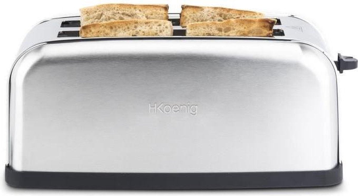 H.KoeNIG TOS28 - Baguette Special Toaster - 1500 W - Grijs