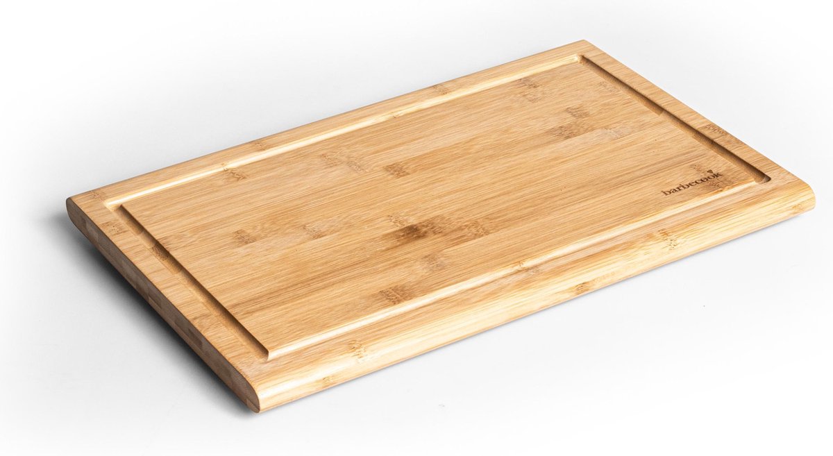 Barbecook - Bamboe Snijplank - Makkelijk Te Onderhouden - Sapgeul - 43L x 28B cm