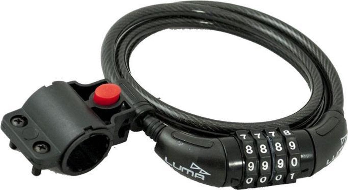 Luma Escudo Match Code Kabelslot - 150x8 cm - Zwart