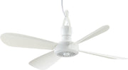 Plafond ventilator - Mobiele Plafondventilator met Stekker - Wit