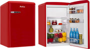 Amica AR1112R - Retro Tafelmodel Koelkast - Rood