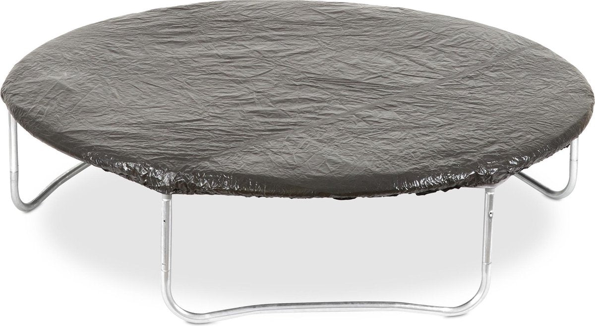 relaxdays Beschermhoes trampoline - afdekhoes - afdekzeil - hoes - regenhoes - zwart 427 cm