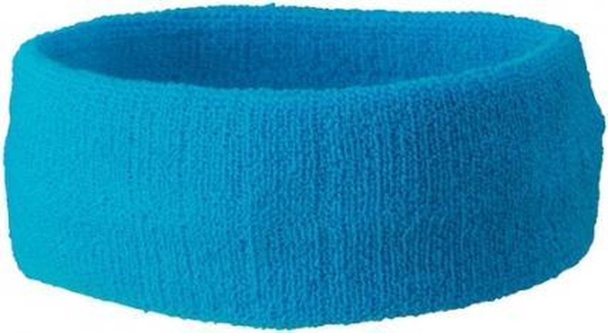Hoofd zweetband turquoise