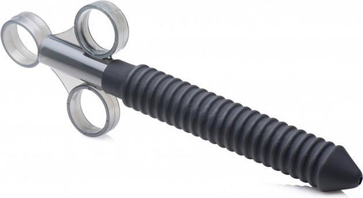 Ribbed Silicone Lubricant Launcher