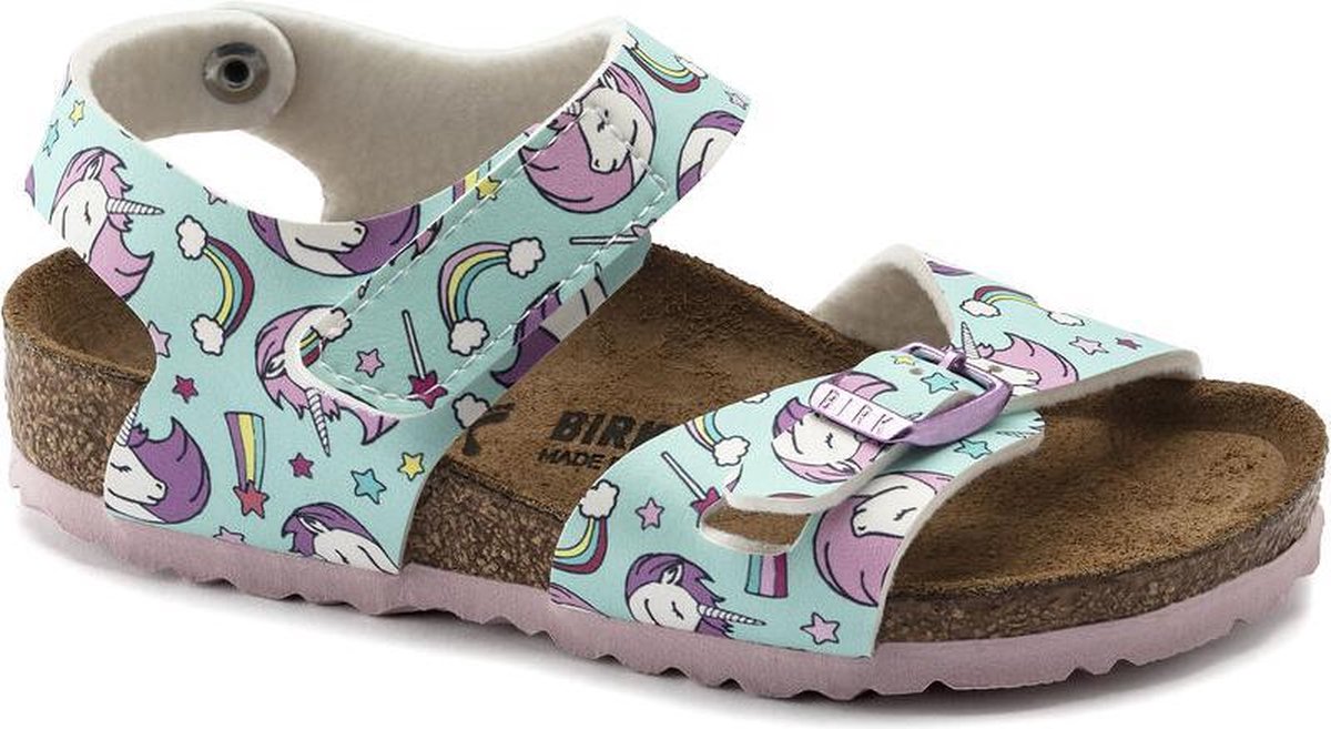 Birkenstock - Colorado Kids Unicorn Seafoam Smal - Maat 28