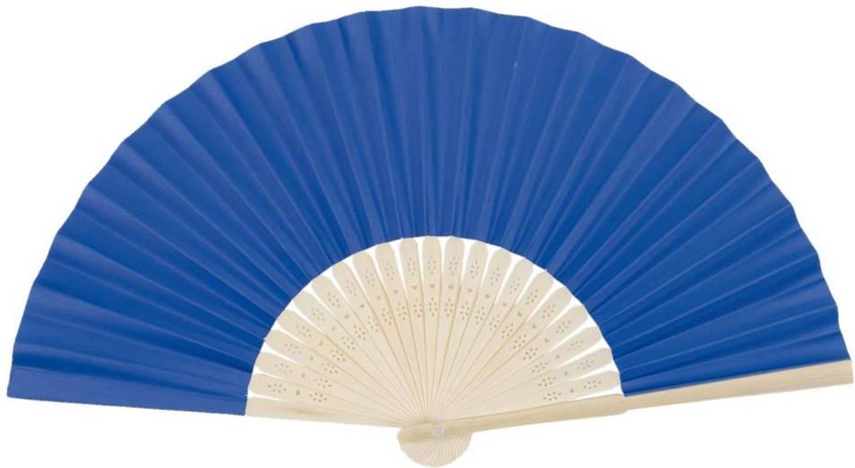 Waaier 27 cm - Donkerblauw