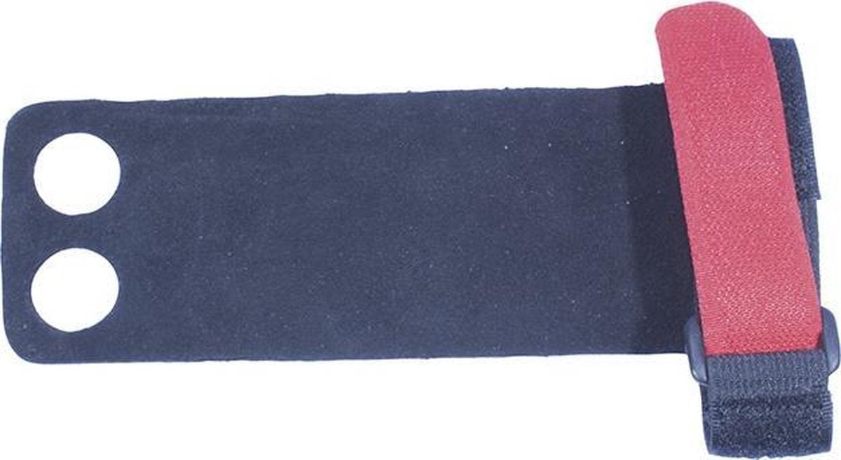 Atipick Handkappen Crossfit Leer Zwart/rood Maat S