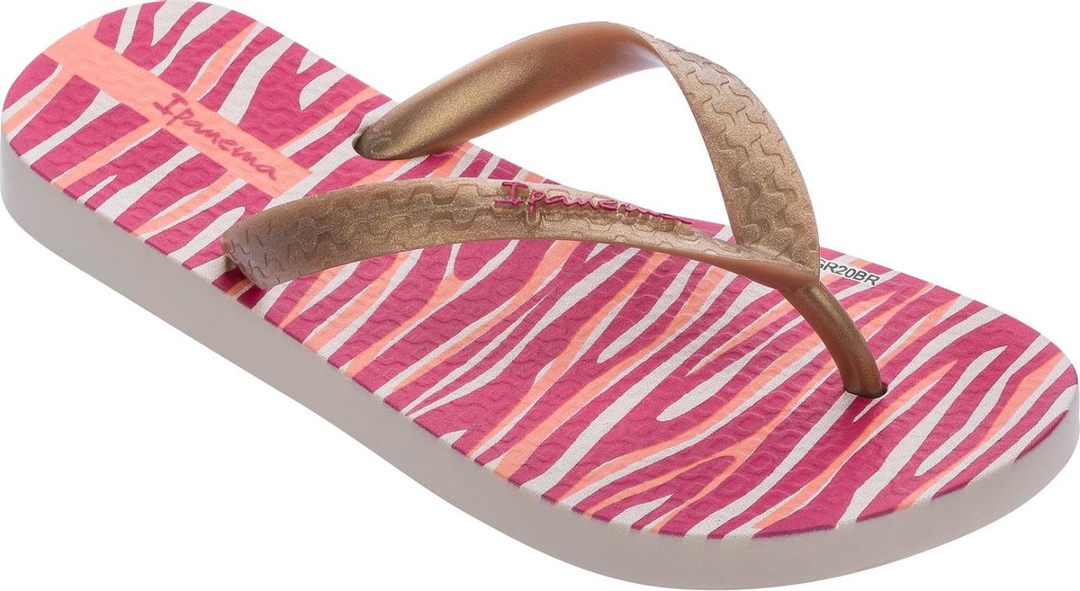 Ipanema Temas Kids Slippers - Beige/Gold - Maat 38