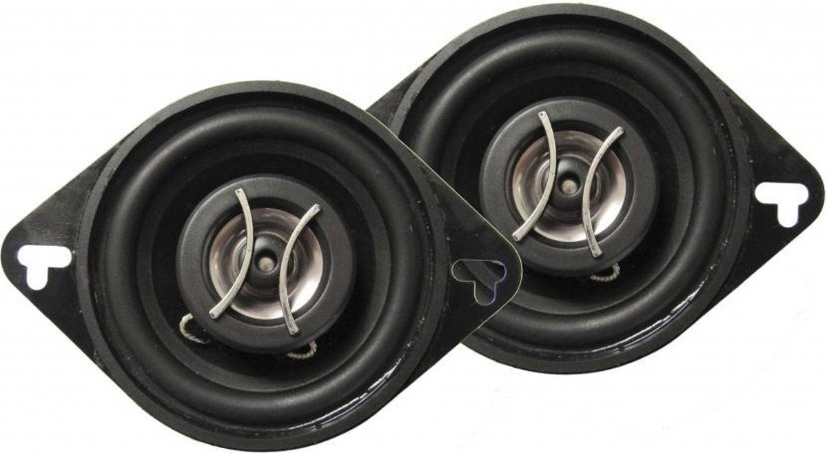Excalibur Speakerset Tweeweg Coaxiaal X08.22 Slim 140w Zwart
