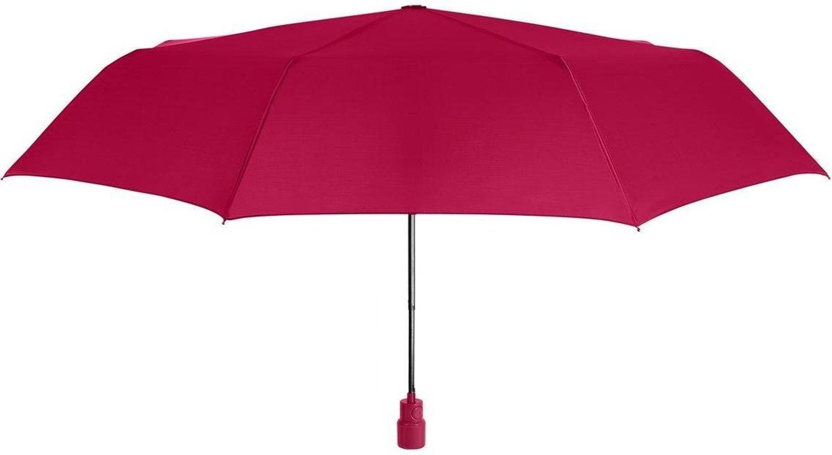 Perletti Mini-paraplu Dames 99 Cm Automatisch Polyester Rood