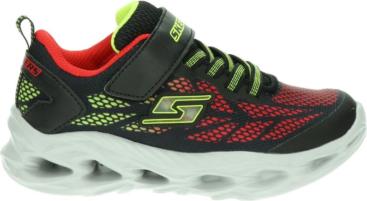 Skechers Vortex Flash Jongens Sneakers - Zwart - Maat 31