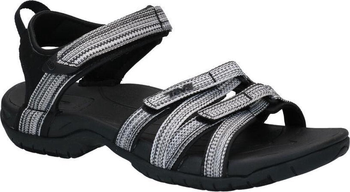 Teva Tirra Dames Sandalen - zilver / zwart - Maat 36