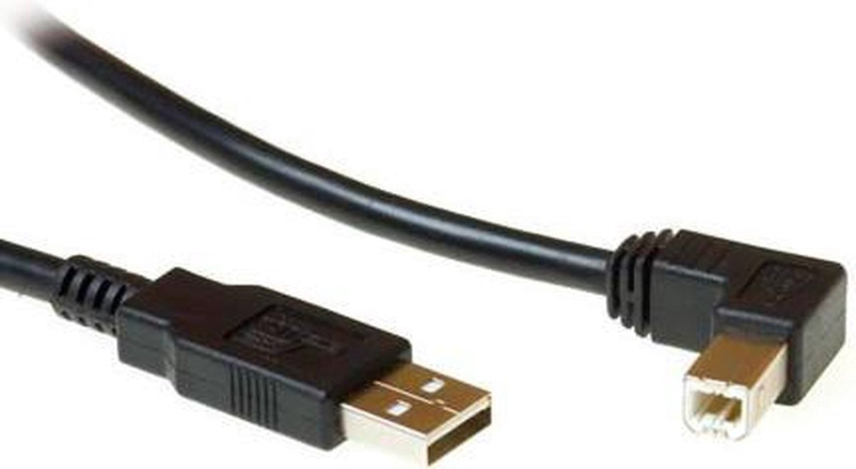 Intronics USB 2.0 printer kabel - 1.80 meter / haaks