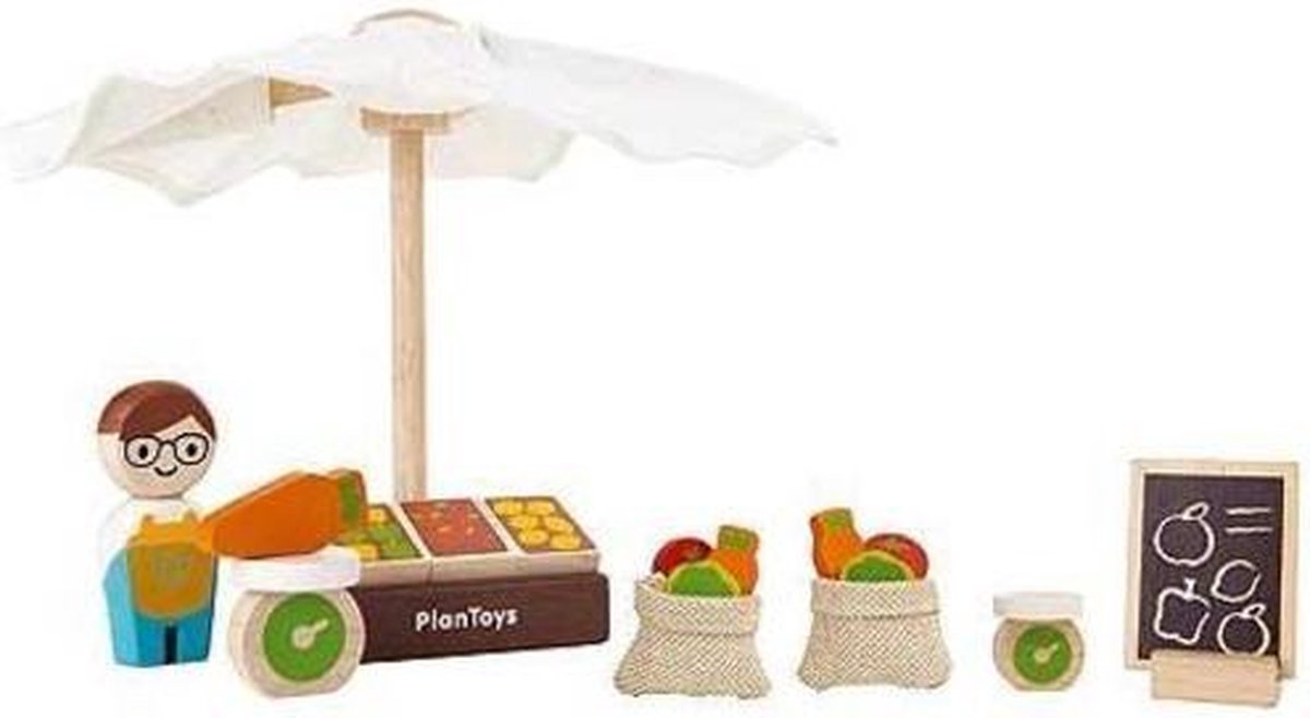 Poppenhuis accessoires - Marktkraam