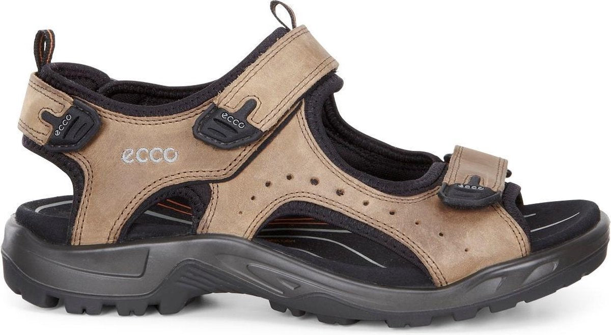 Ecco Sandalen - Maat 46 - Mannen - bruin/zwart