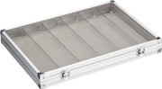SAFE Aluminium vitrine cassette met 6 vakken - 396 x 304 x 47 mm