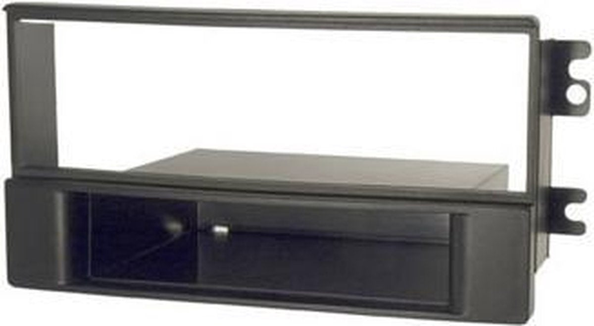 1-DIN inbouwframe  KIA Sportage  2004-2007 ZWART