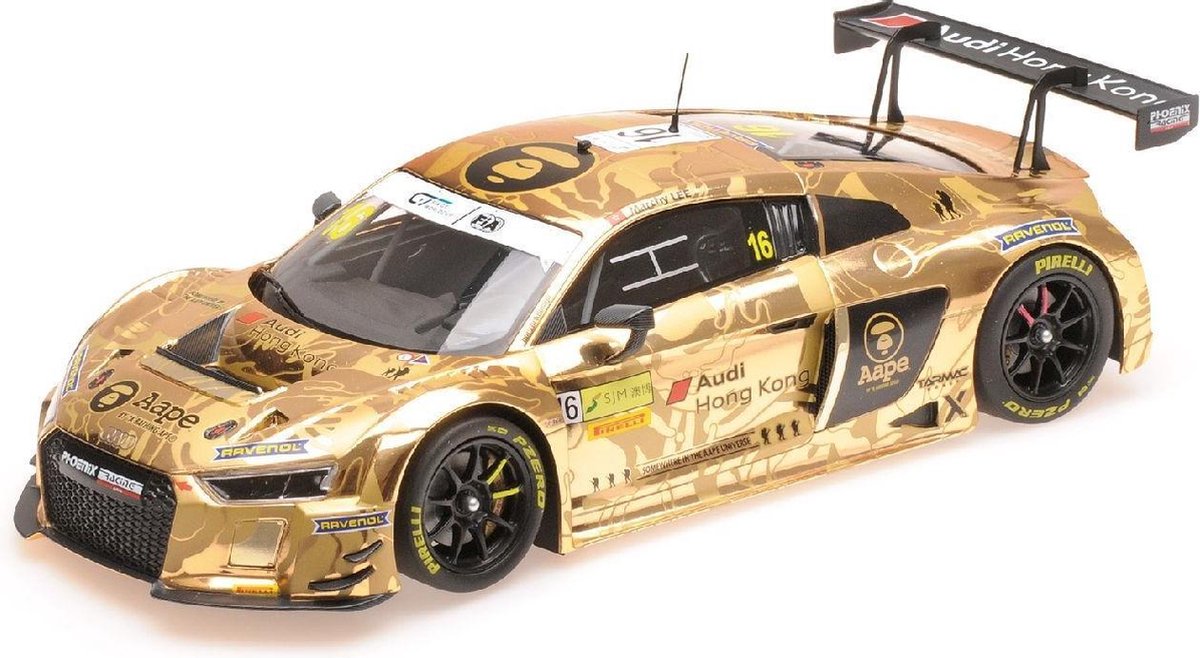 Audi R8 LMS Aape/Audi Hong Kong #16 FIA GT World Cup Macau 2016 - 1:18 - Minichamps