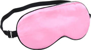 Northwall Roze Zijden Slaapmasker - Verstelbaar Oog Masker Slaap – Zijde Nachtmasker - Ooglapje - Oogkapje - Slaapbril - Blinddoek - Oogmasker Perfect voor Slapen