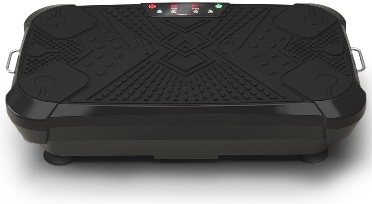 Sportstech Ultra Slim trilplaat | Next Level training incl. Full-fody band & opdruk handvaten + fitnessbanden